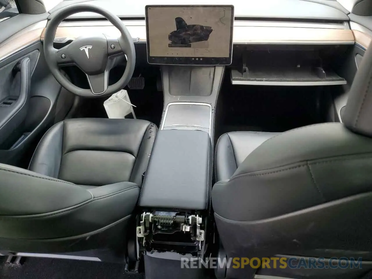 8 Photograph of a damaged car 5YJ3E1EA7PF705024 TESLA MODEL 3 2023
