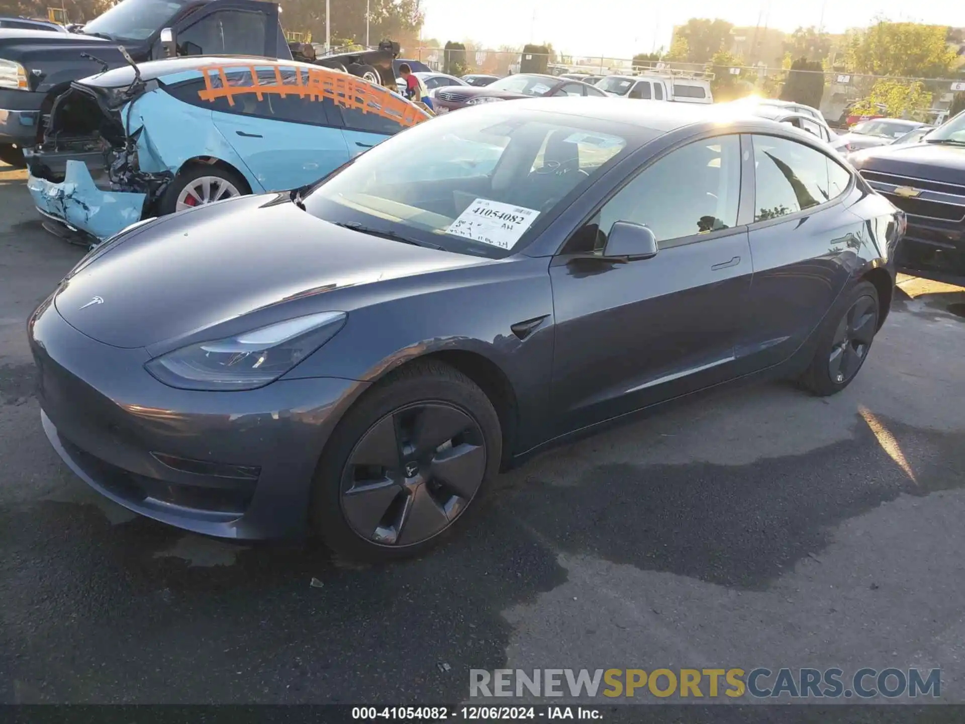 2 Photograph of a damaged car 5YJ3E1EA7PF714998 TESLA MODEL 3 2023