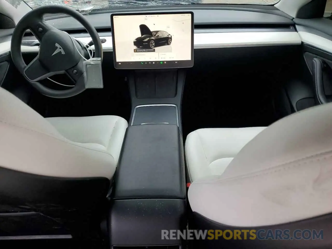 8 Photograph of a damaged car 5YJ3E1EA8PF382697 TESLA MODEL 3 2023
