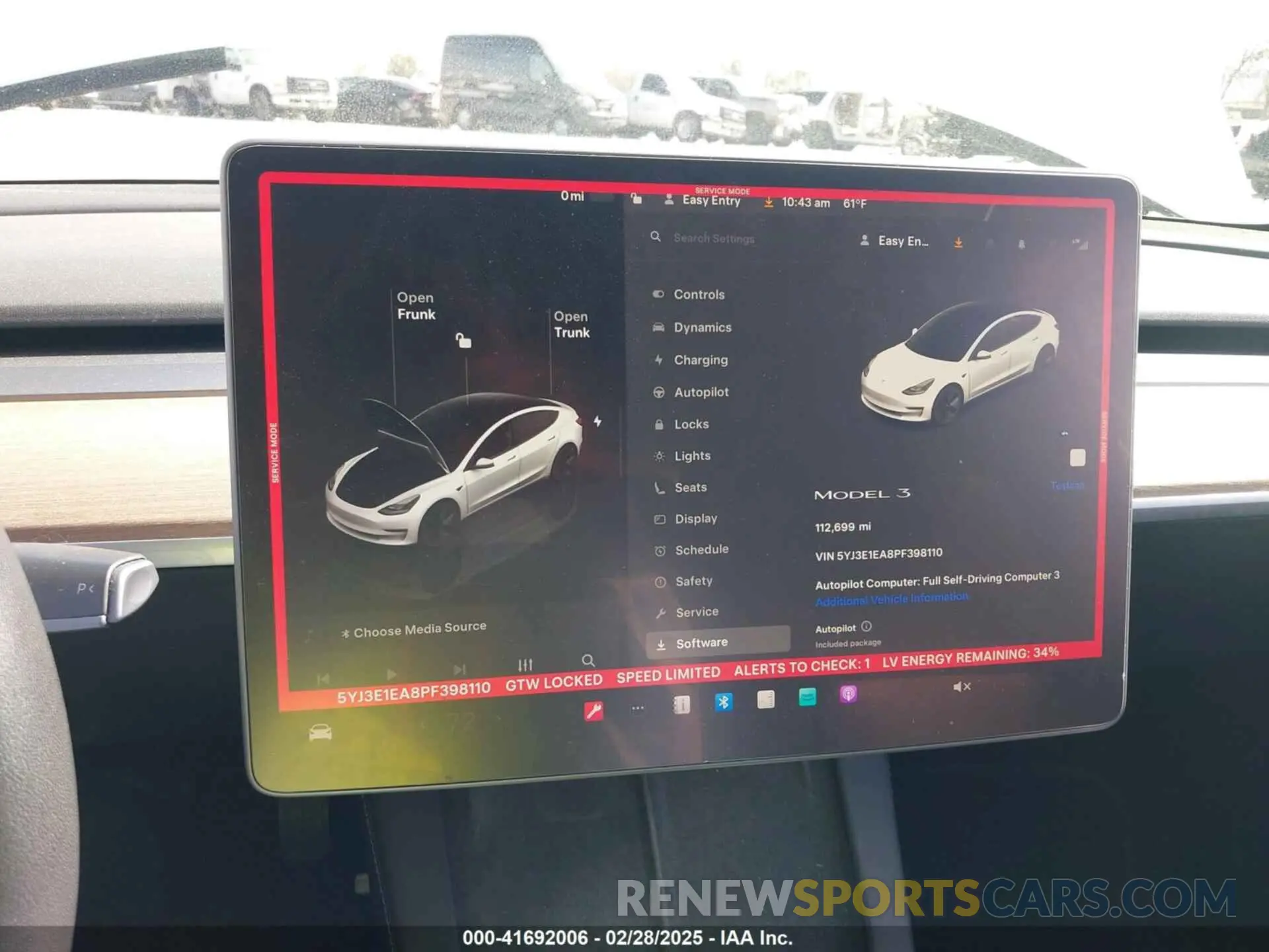 18 Photograph of a damaged car 5YJ3E1EA8PF398110 TESLA MODEL 3 2023
