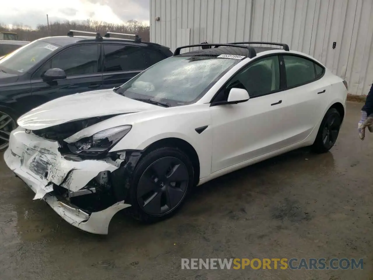 1 Photograph of a damaged car 5YJ3E1EA8PF401149 TESLA MODEL 3 2023