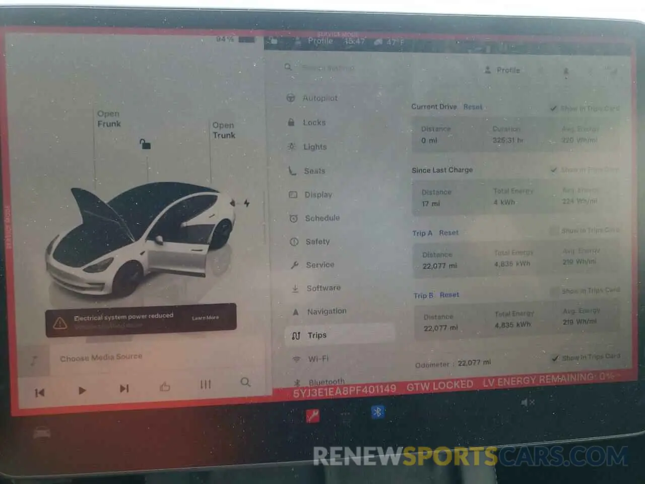 9 Photograph of a damaged car 5YJ3E1EA8PF401149 TESLA MODEL 3 2023