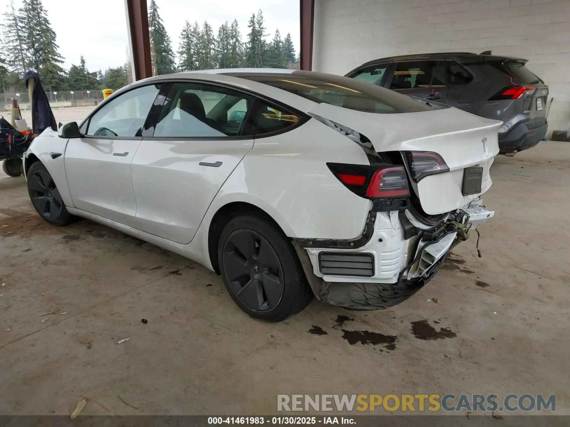 3 Photograph of a damaged car 5YJ3E1EA8PF412166 TESLA MODEL 3 2023