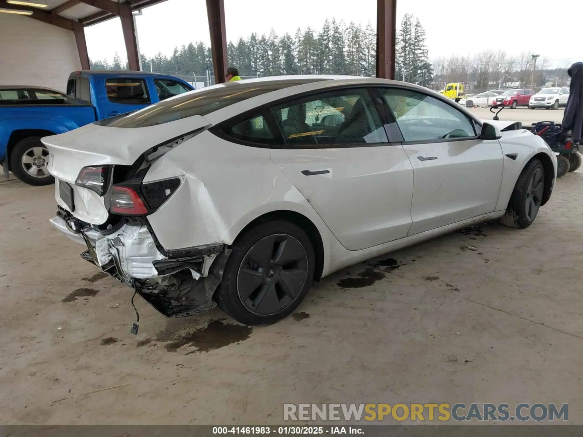4 Photograph of a damaged car 5YJ3E1EA8PF412166 TESLA MODEL 3 2023