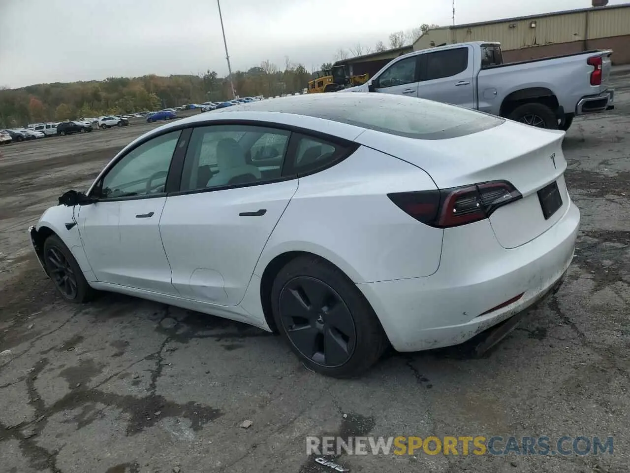 2 Photograph of a damaged car 5YJ3E1EA8PF414998 TESLA MODEL 3 2023