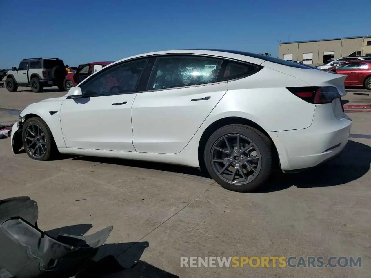 2 Photograph of a damaged car 5YJ3E1EA8PF418579 TESLA MODEL 3 2023