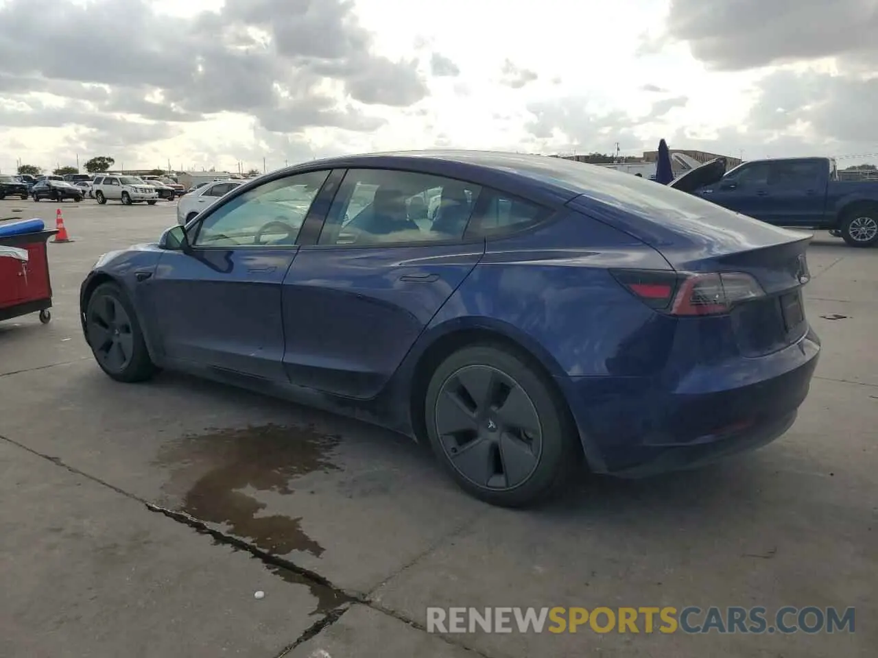 2 Photograph of a damaged car 5YJ3E1EA8PF425497 TESLA MODEL 3 2023