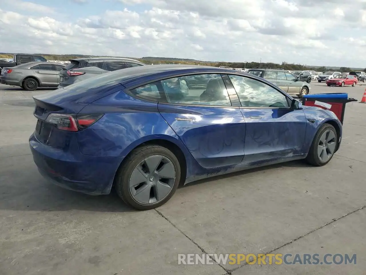 3 Photograph of a damaged car 5YJ3E1EA8PF425497 TESLA MODEL 3 2023
