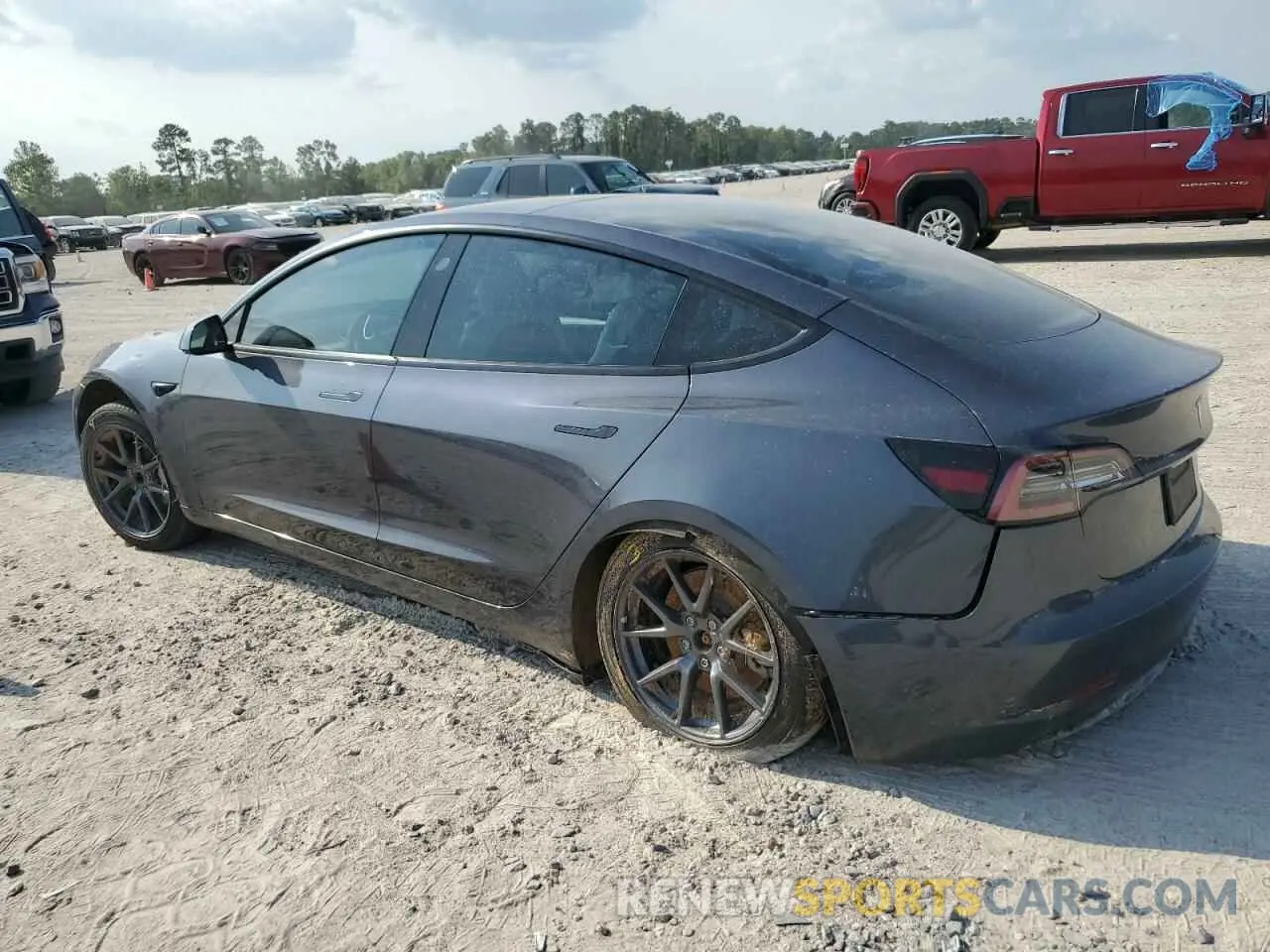 2 Photograph of a damaged car 5YJ3E1EA8PF426004 TESLA MODEL 3 2023