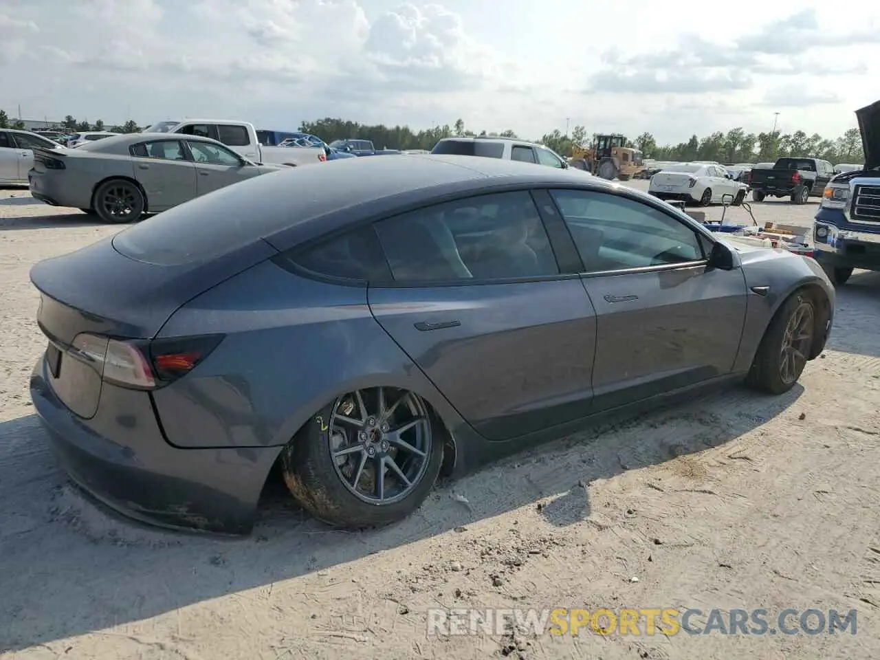 3 Photograph of a damaged car 5YJ3E1EA8PF426004 TESLA MODEL 3 2023
