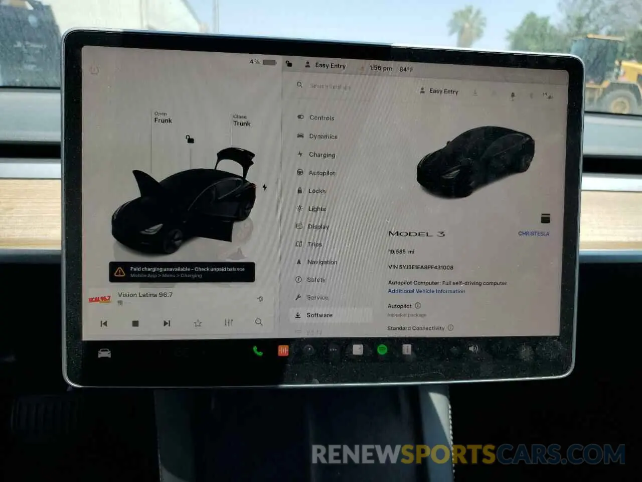 9 Photograph of a damaged car 5YJ3E1EA8PF431008 TESLA MODEL 3 2023