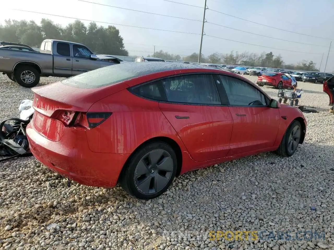 3 Photograph of a damaged car 5YJ3E1EA8PF431154 TESLA MODEL 3 2023