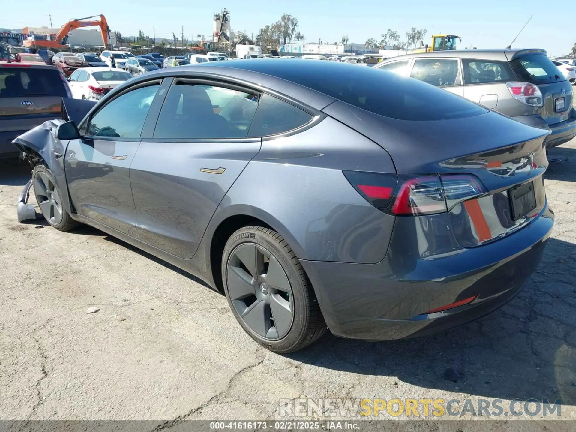 3 Photograph of a damaged car 5YJ3E1EA8PF431977 TESLA MODEL 3 2023