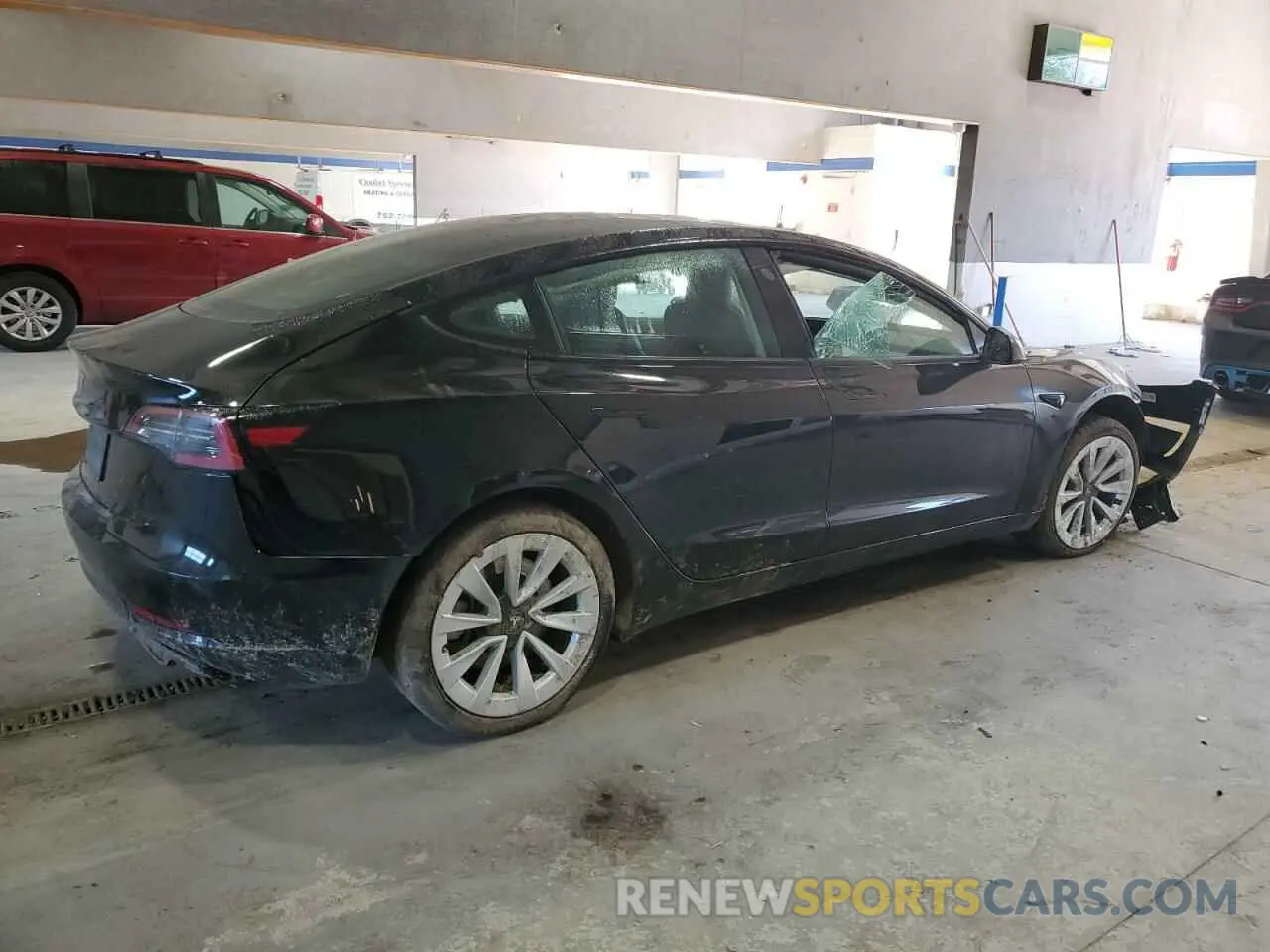 3 Photograph of a damaged car 5YJ3E1EA8PF434958 TESLA MODEL 3 2023