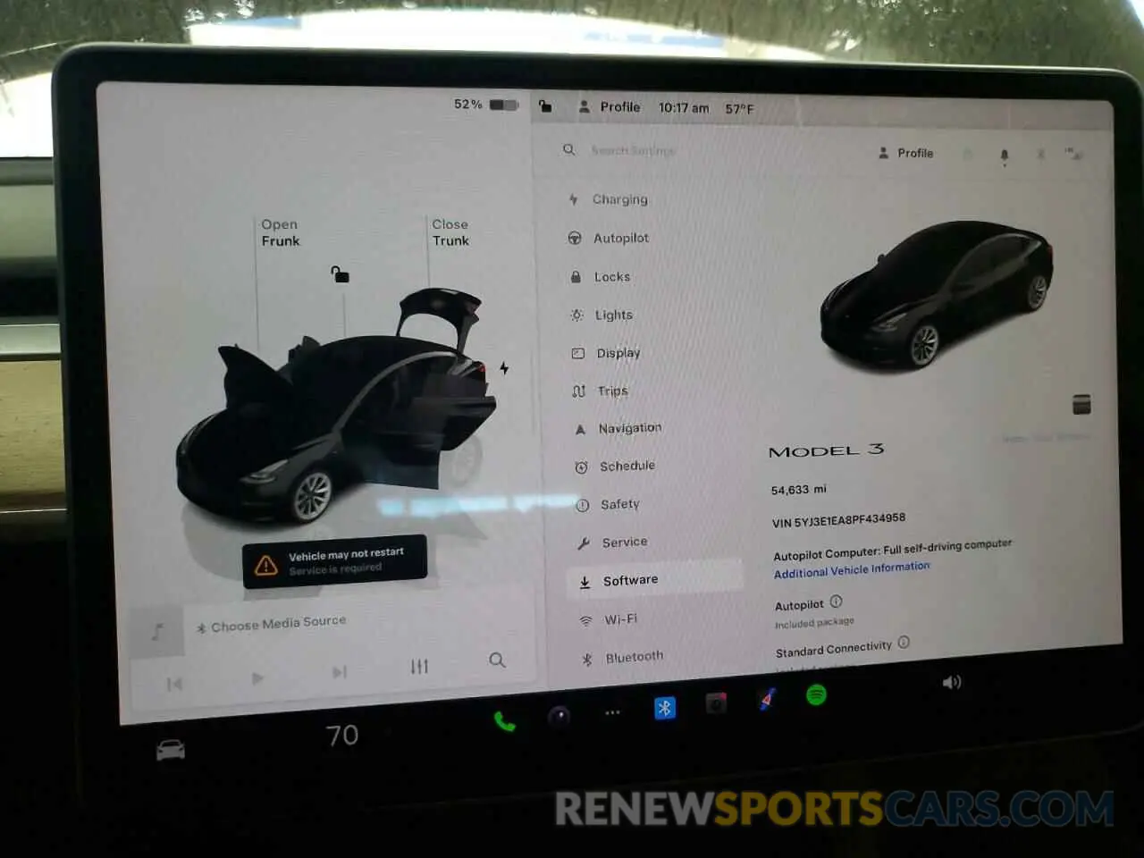 9 Photograph of a damaged car 5YJ3E1EA8PF434958 TESLA MODEL 3 2023