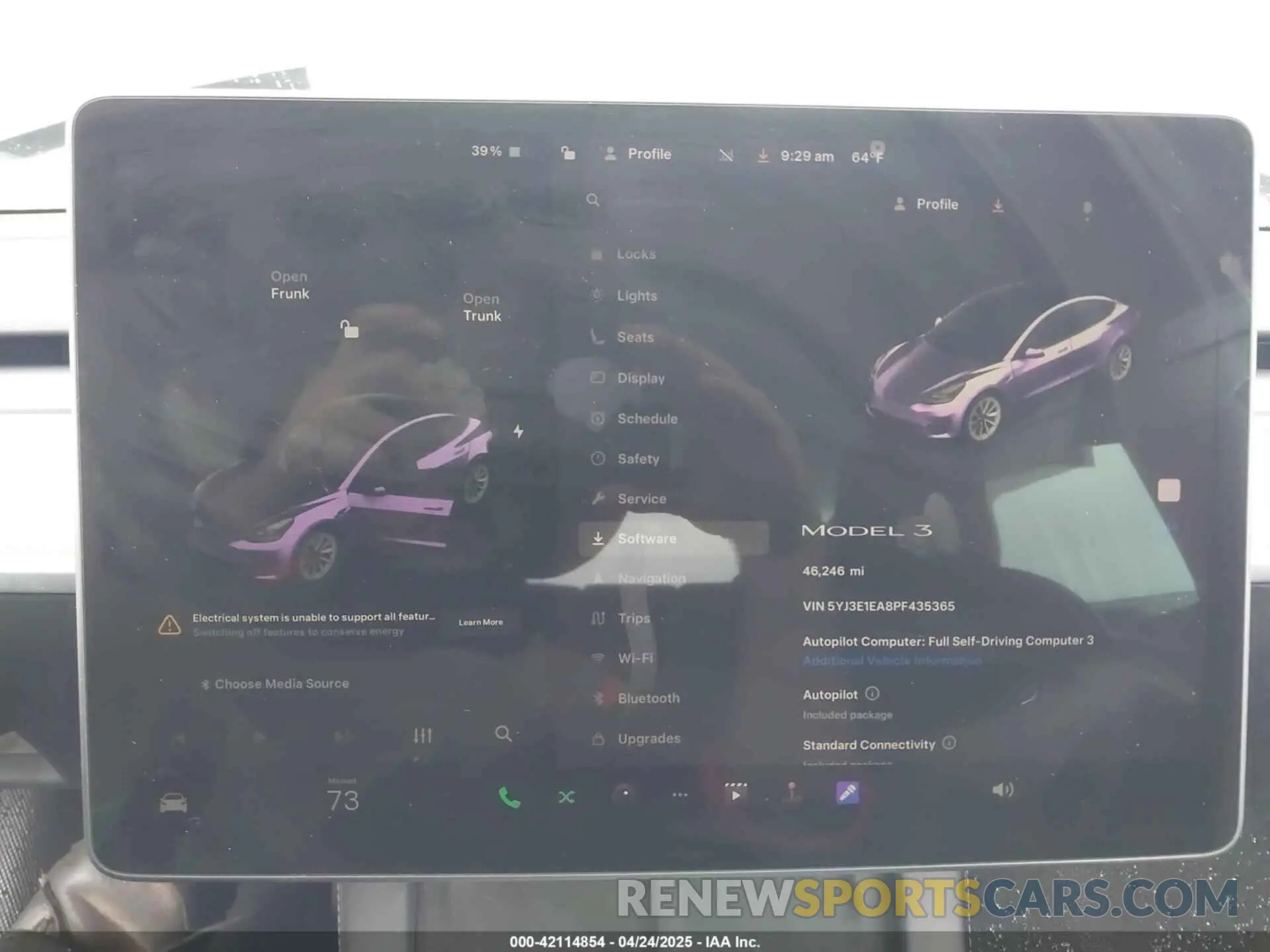 17 Photograph of a damaged car 5YJ3E1EA8PF435365 TESLA MODEL 3 2023