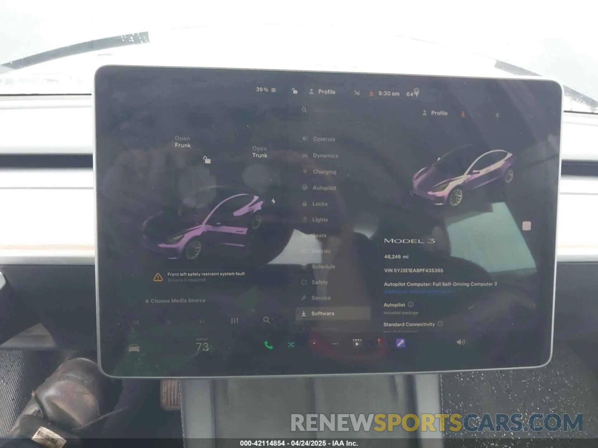 18 Photograph of a damaged car 5YJ3E1EA8PF435365 TESLA MODEL 3 2023