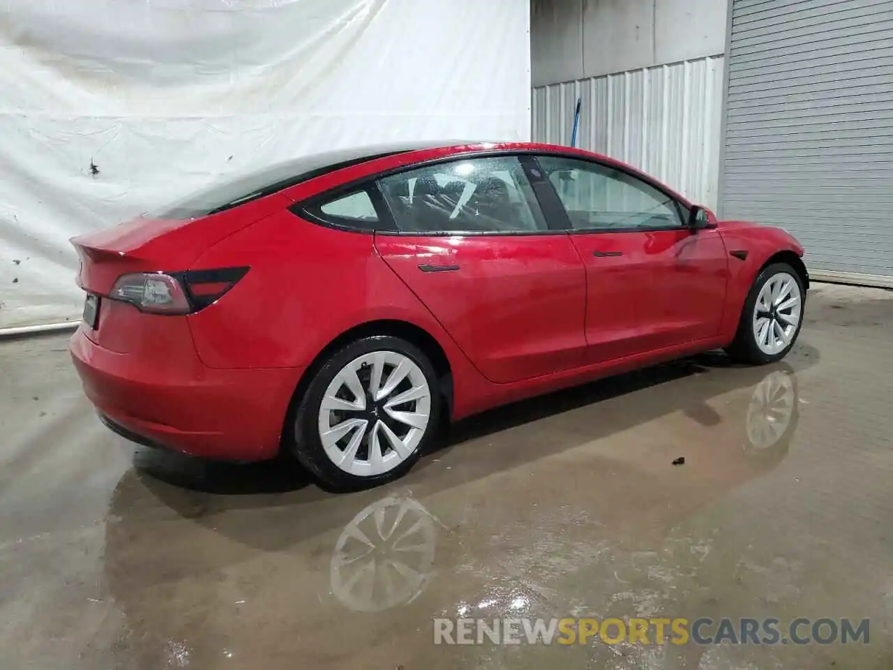 3 Photograph of a damaged car 5YJ3E1EA8PF436306 TESLA MODEL 3 2023