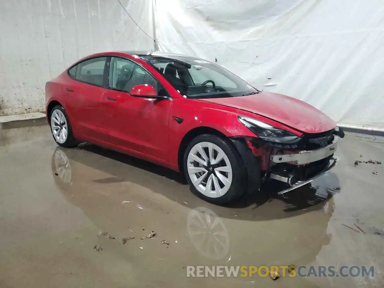 4 Photograph of a damaged car 5YJ3E1EA8PF436306 TESLA MODEL 3 2023