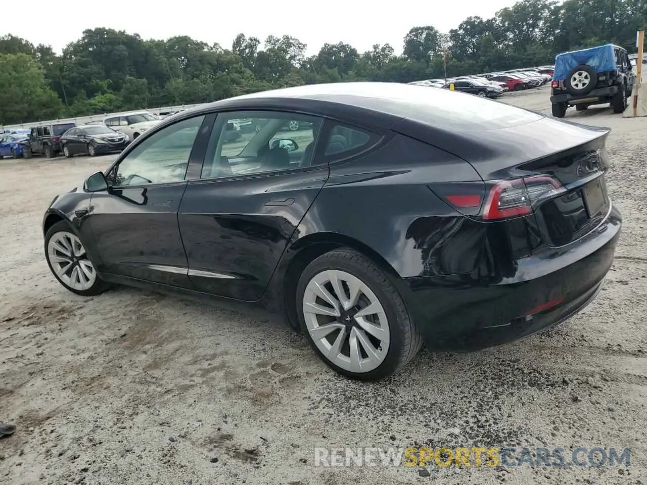 2 Photograph of a damaged car 5YJ3E1EA8PF436452 TESLA MODEL 3 2023