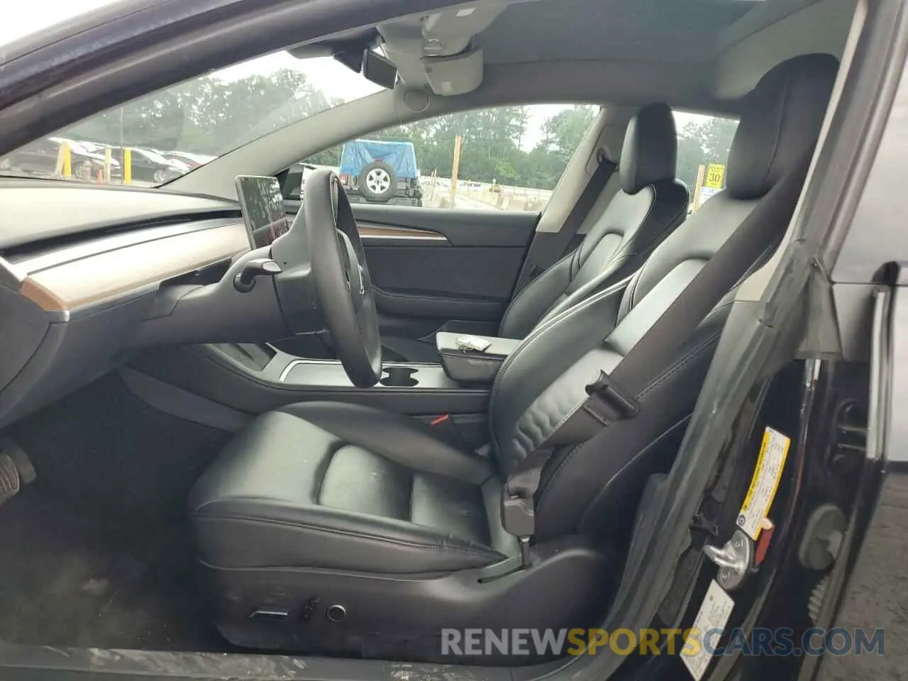 7 Photograph of a damaged car 5YJ3E1EA8PF436452 TESLA MODEL 3 2023