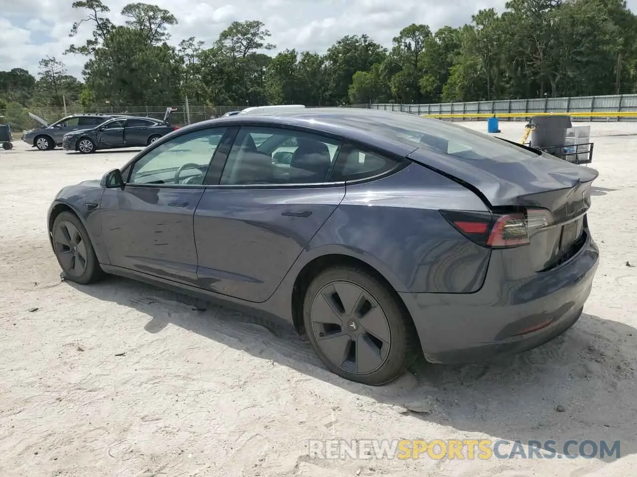 2 Photograph of a damaged car 5YJ3E1EA8PF448309 TESLA MODEL 3 2023