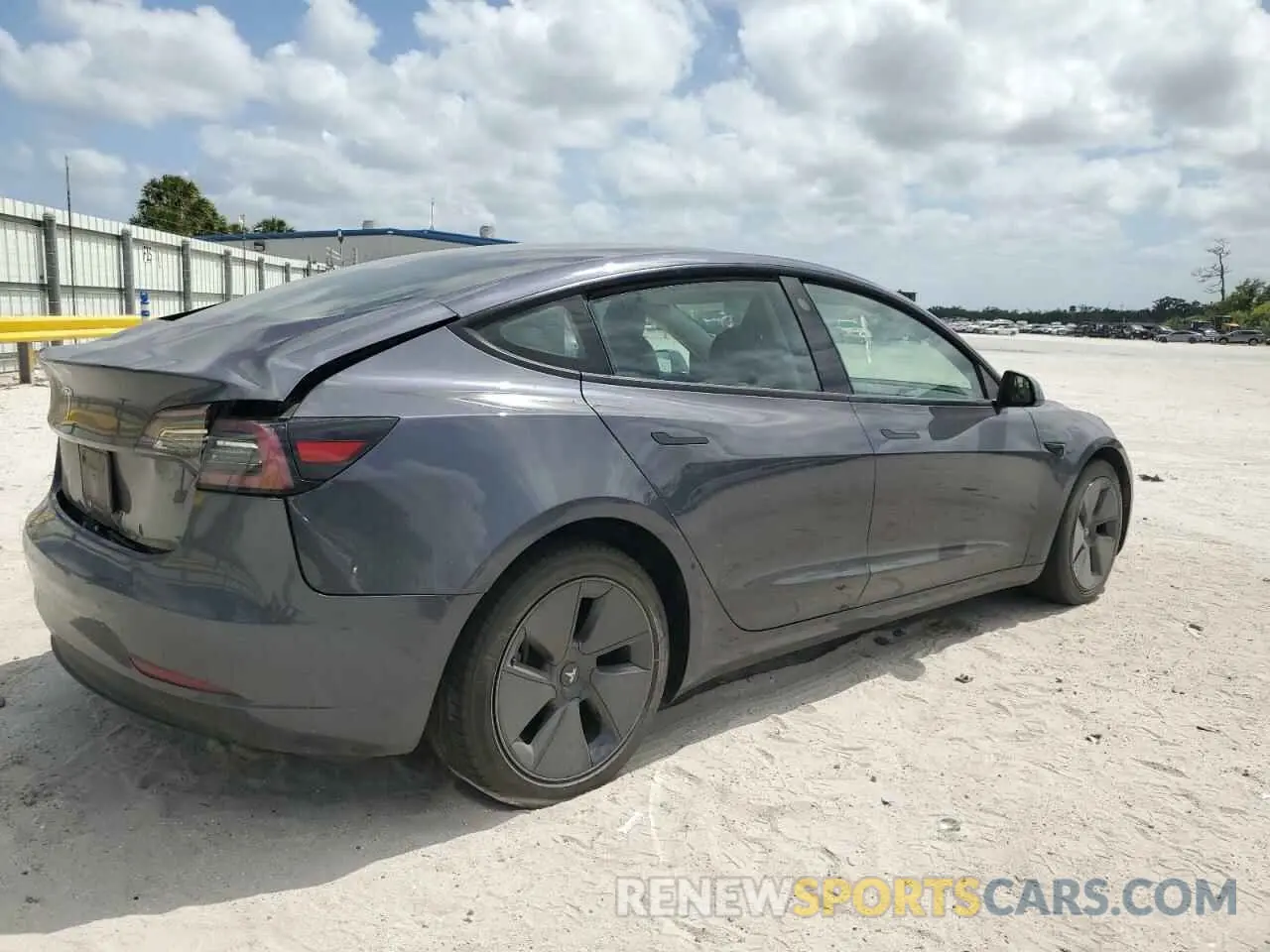 3 Photograph of a damaged car 5YJ3E1EA8PF448309 TESLA MODEL 3 2023