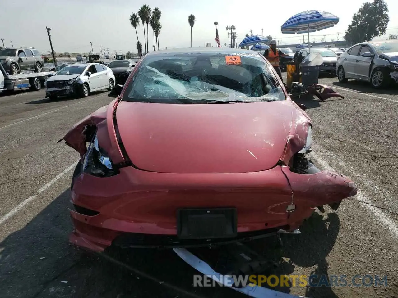 5 Photograph of a damaged car 5YJ3E1EA8PF450111 TESLA MODEL 3 2023