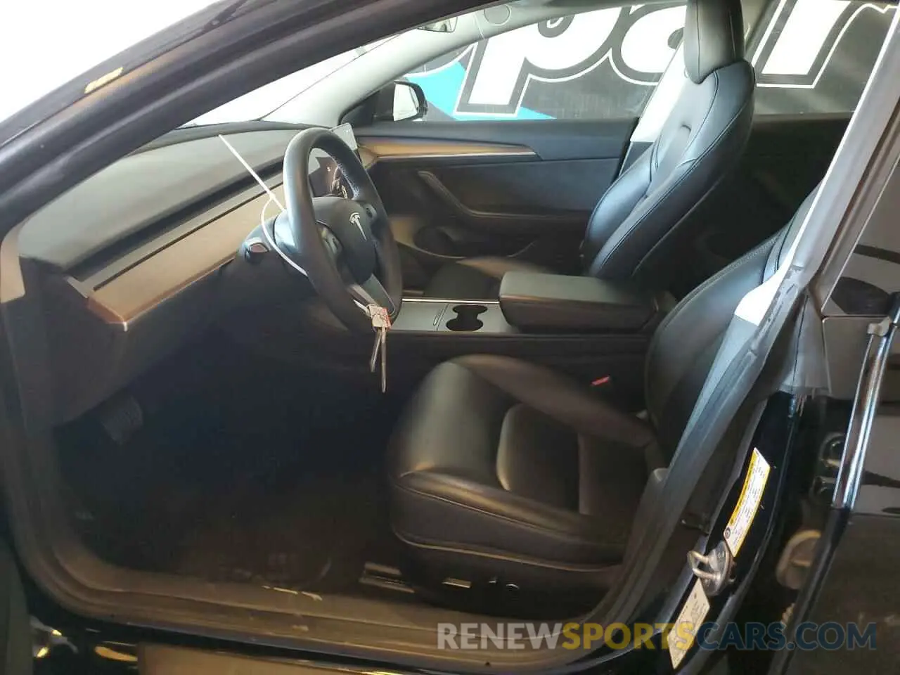7 Photograph of a damaged car 5YJ3E1EA8PF450755 TESLA MODEL 3 2023