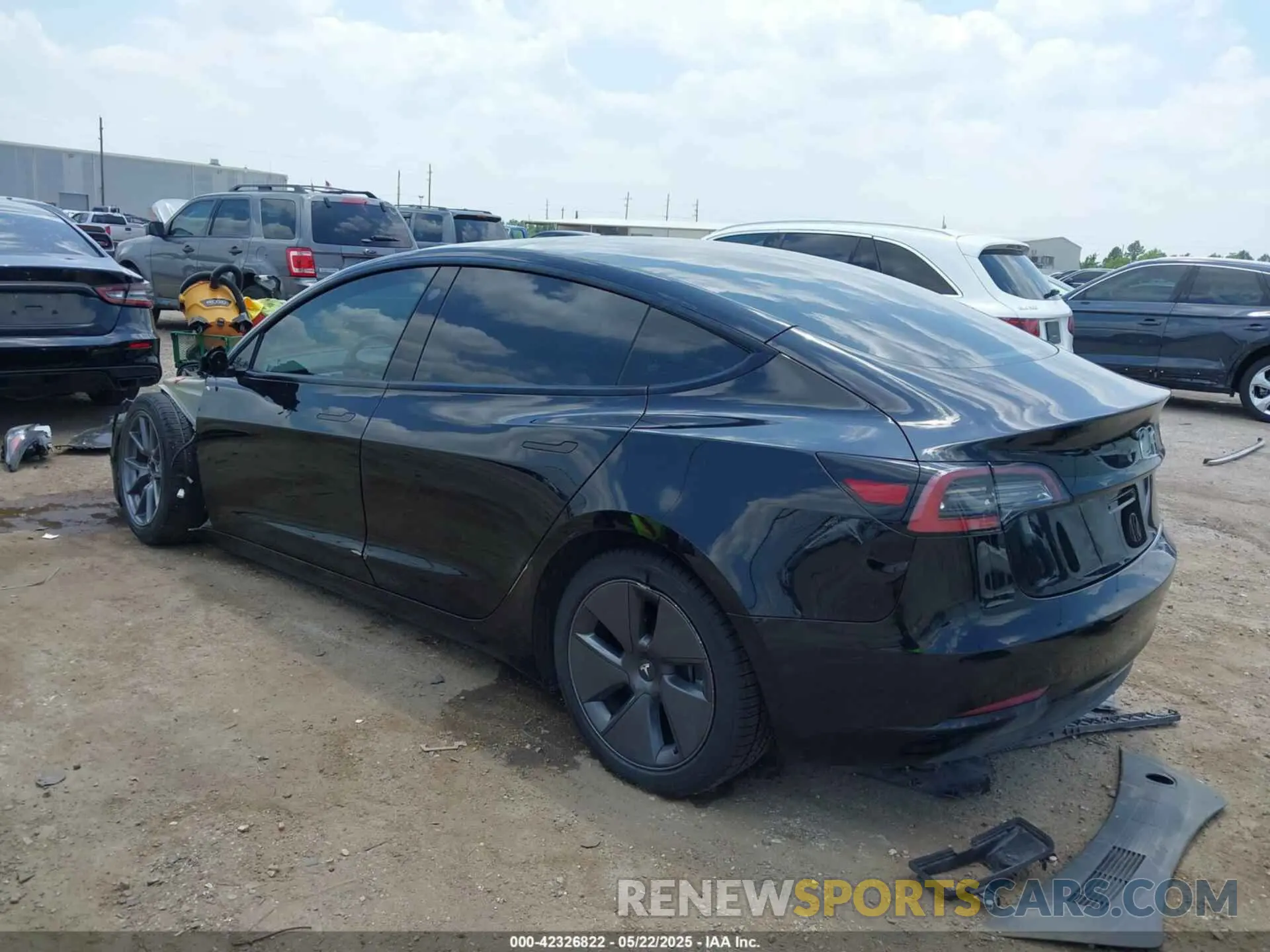 3 Photograph of a damaged car 5YJ3E1EA8PF454210 TESLA MODEL 3 2023
