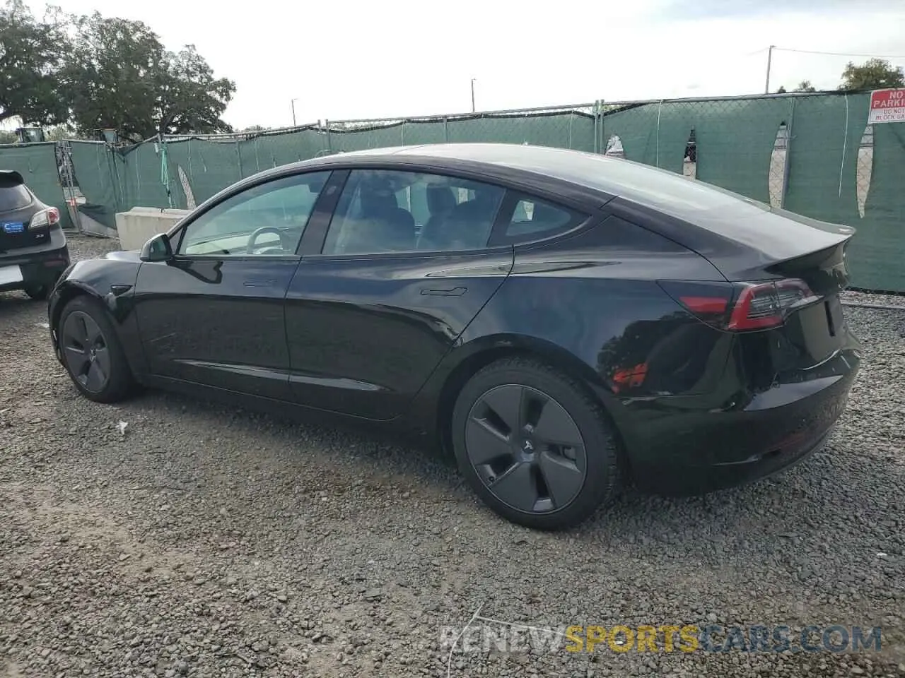 2 Photograph of a damaged car 5YJ3E1EA8PF455048 TESLA MODEL 3 2023