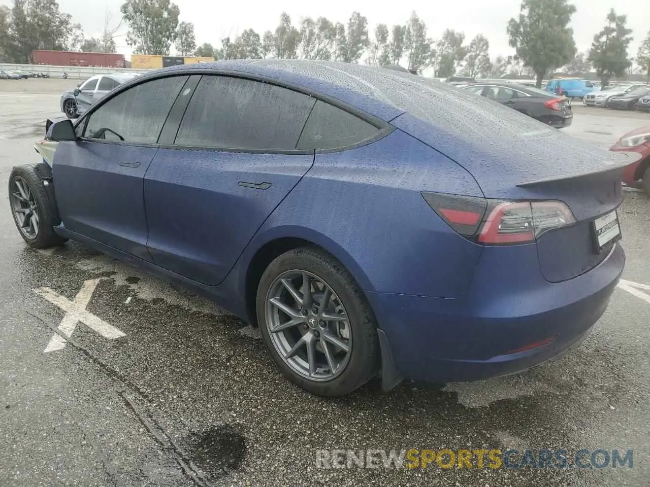 2 Photograph of a damaged car 5YJ3E1EA8PF465885 TESLA MODEL 3 2023