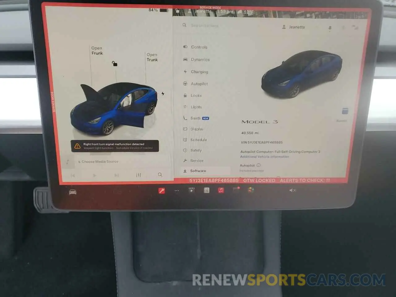 9 Photograph of a damaged car 5YJ3E1EA8PF465885 TESLA MODEL 3 2023