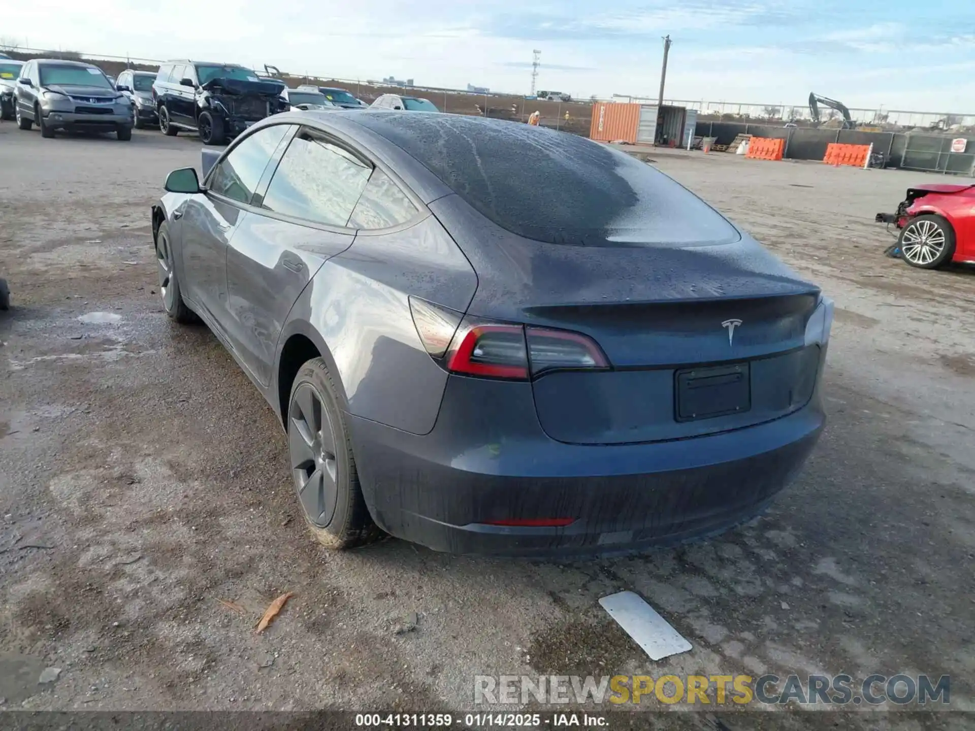 3 Photograph of a damaged car 5YJ3E1EA8PF471069 TESLA MODEL 3 2023