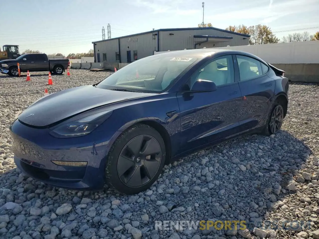 1 Photograph of a damaged car 5YJ3E1EA8PF478376 TESLA MODEL 3 2023