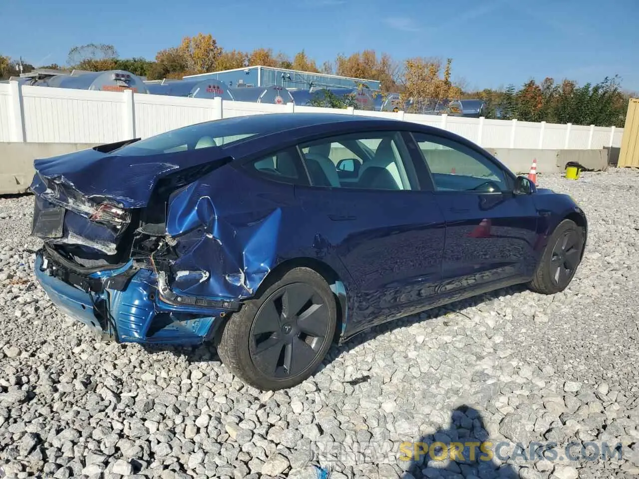 3 Photograph of a damaged car 5YJ3E1EA8PF478376 TESLA MODEL 3 2023