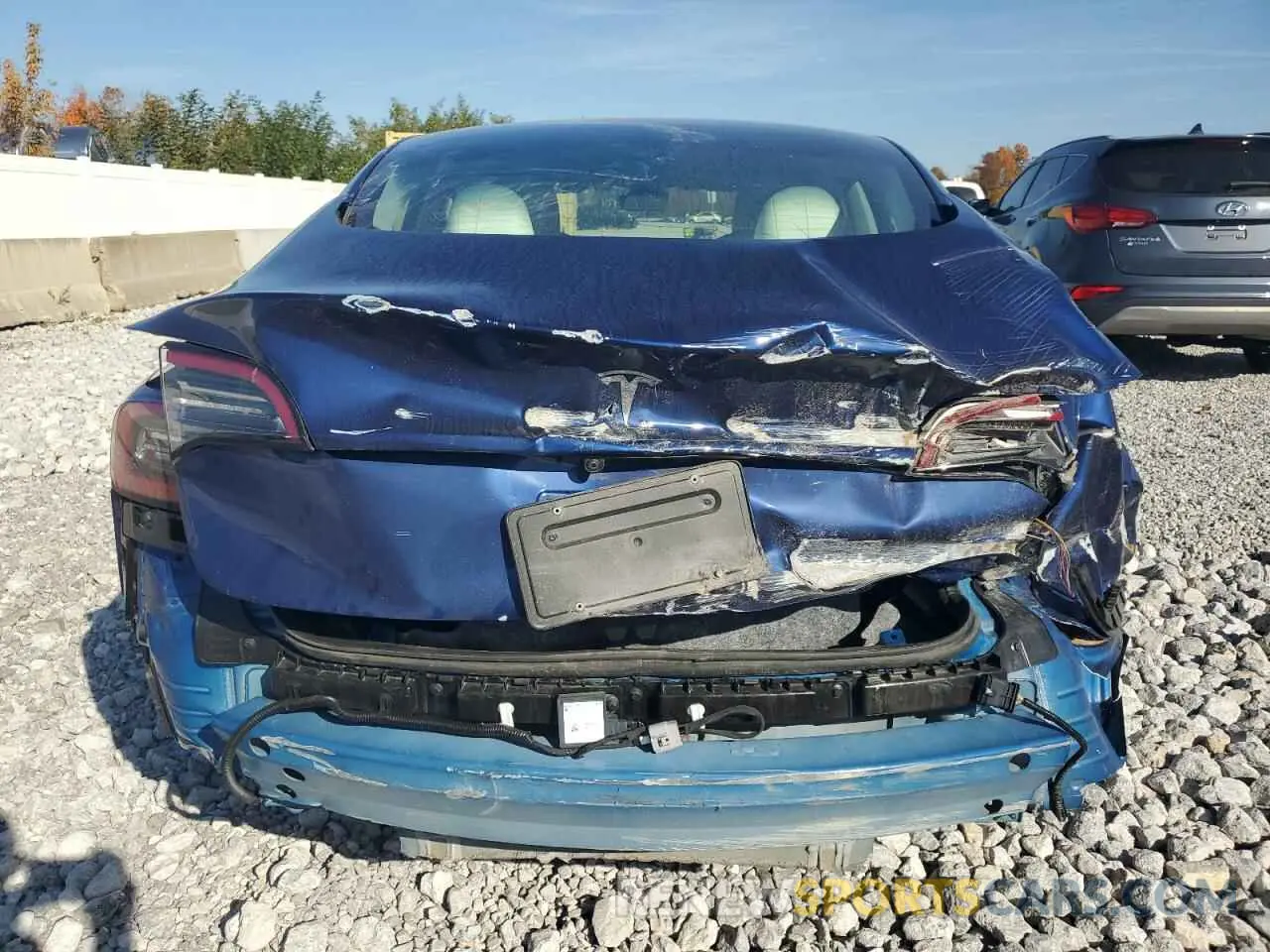 6 Photograph of a damaged car 5YJ3E1EA8PF478376 TESLA MODEL 3 2023