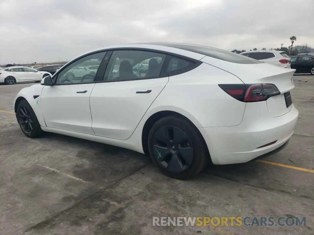 2 Photograph of a damaged car 5YJ3E1EA8PF490852 TESLA MODEL 3 2023
