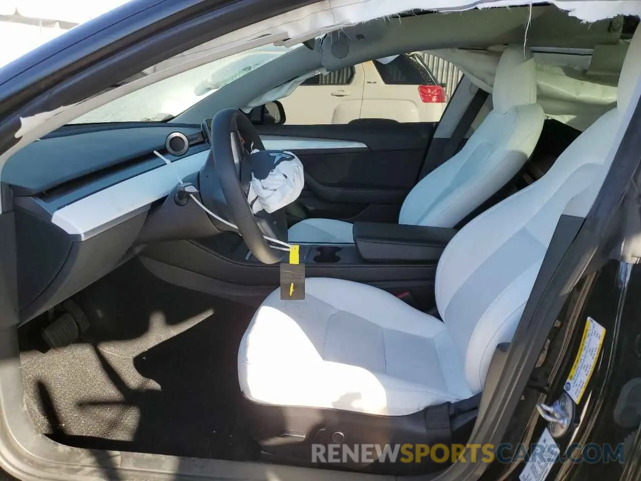 7 Photograph of a damaged car 5YJ3E1EA8PF493802 TESLA MODEL 3 2023