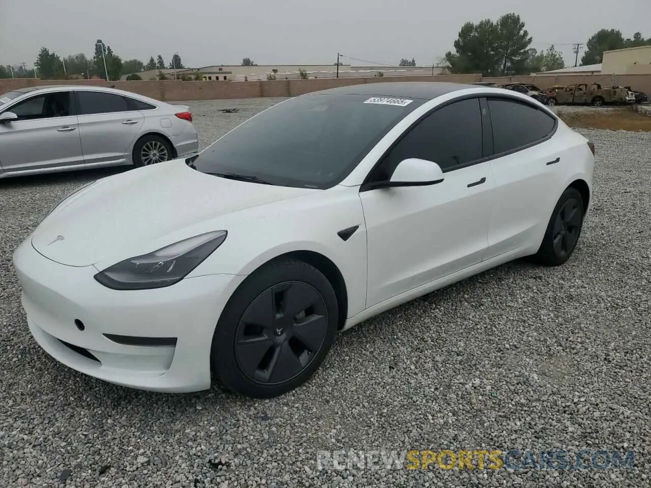 1 Photograph of a damaged car 5YJ3E1EA8PF495758 TESLA MODEL 3 2023