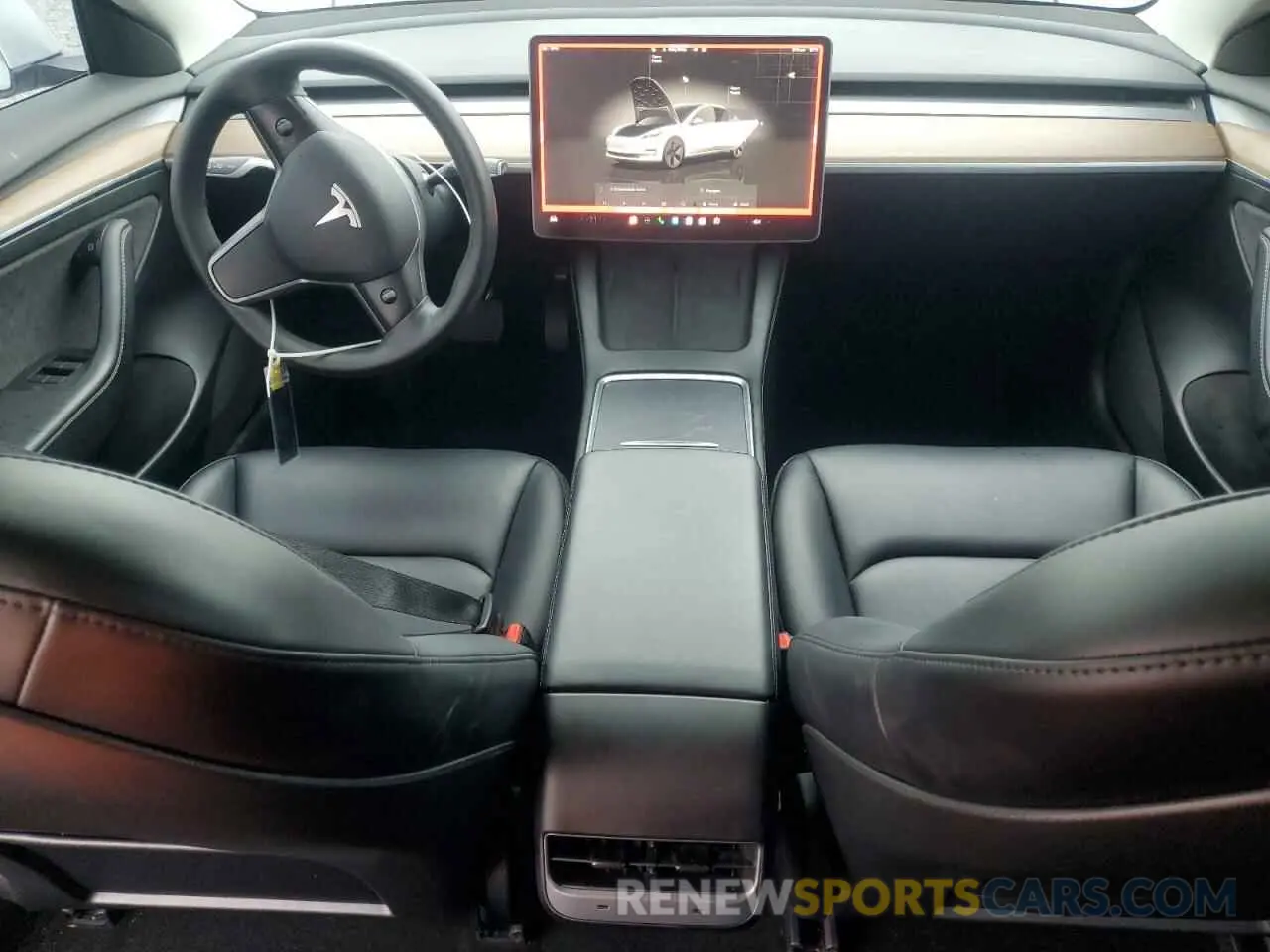 8 Photograph of a damaged car 5YJ3E1EA8PF495758 TESLA MODEL 3 2023