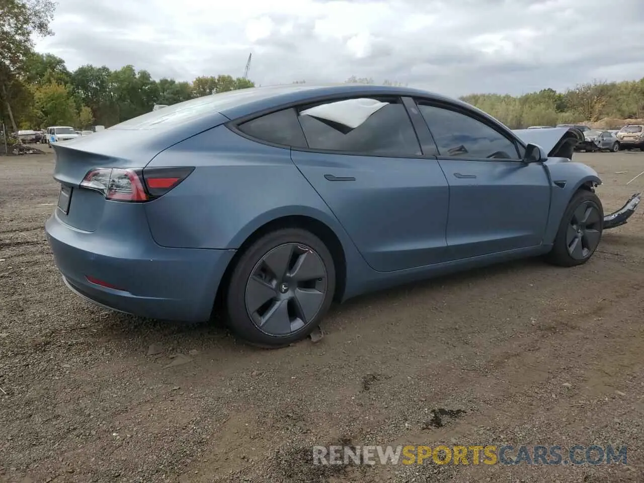 3 Photograph of a damaged car 5YJ3E1EA8PF509934 TESLA MODEL 3 2023