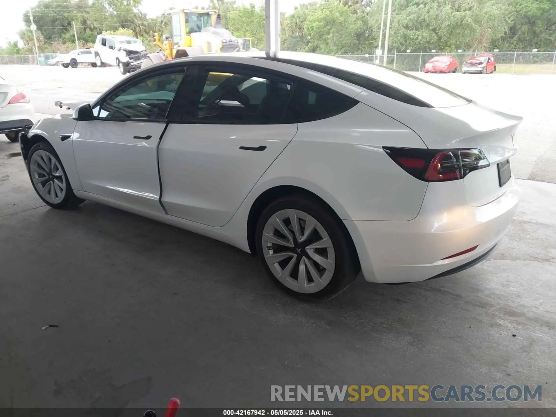 3 Photograph of a damaged car 5YJ3E1EA8PF518326 TESLA MODEL 3 2023