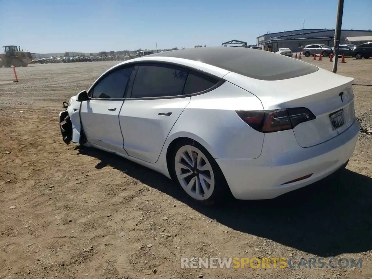 2 Photograph of a damaged car 5YJ3E1EA8PF543775 TESLA MODEL 3 2023