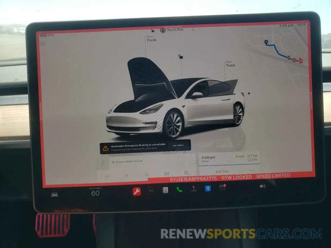 9 Photograph of a damaged car 5YJ3E1EA8PF543775 TESLA MODEL 3 2023