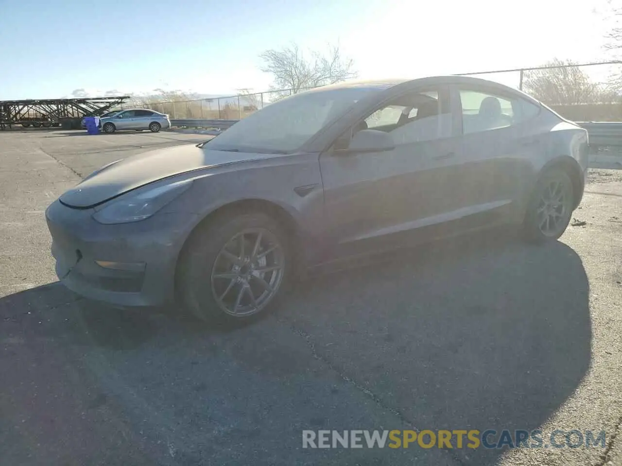 1 Photograph of a damaged car 5YJ3E1EA8PF545672 TESLA MODEL 3 2023