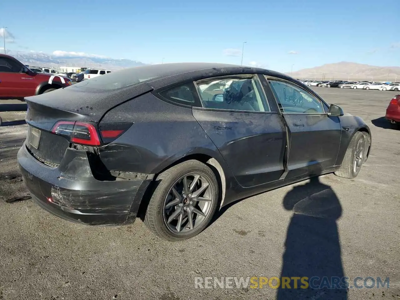 3 Photograph of a damaged car 5YJ3E1EA8PF545672 TESLA MODEL 3 2023