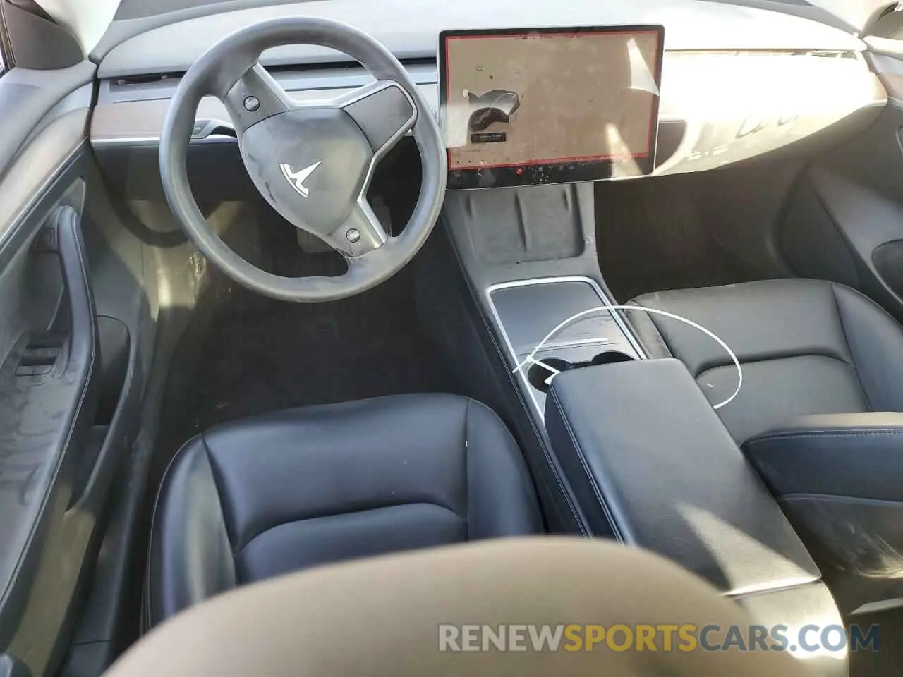 8 Photograph of a damaged car 5YJ3E1EA8PF545672 TESLA MODEL 3 2023