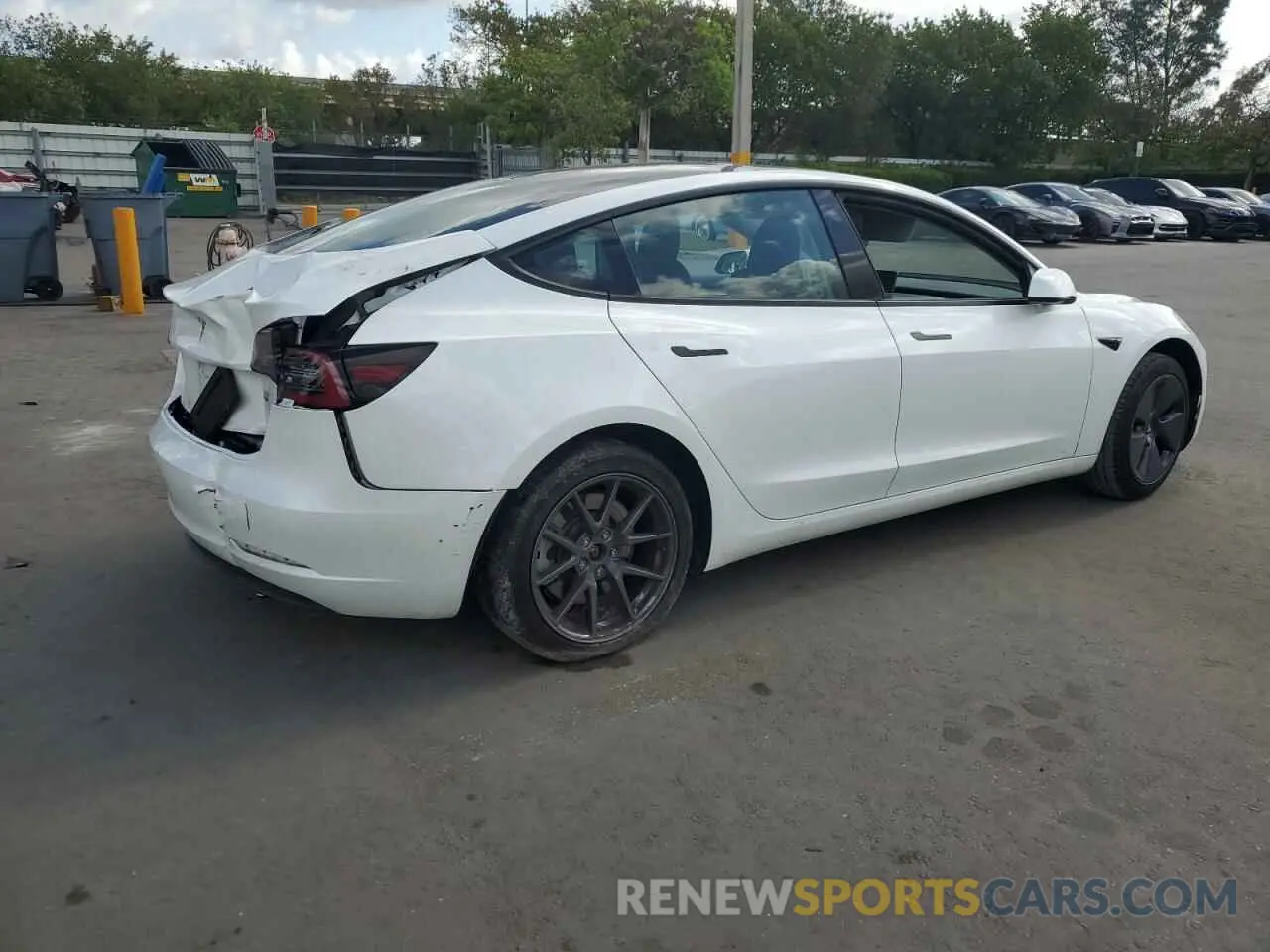 3 Photograph of a damaged car 5YJ3E1EA8PF553061 TESLA MODEL 3 2023