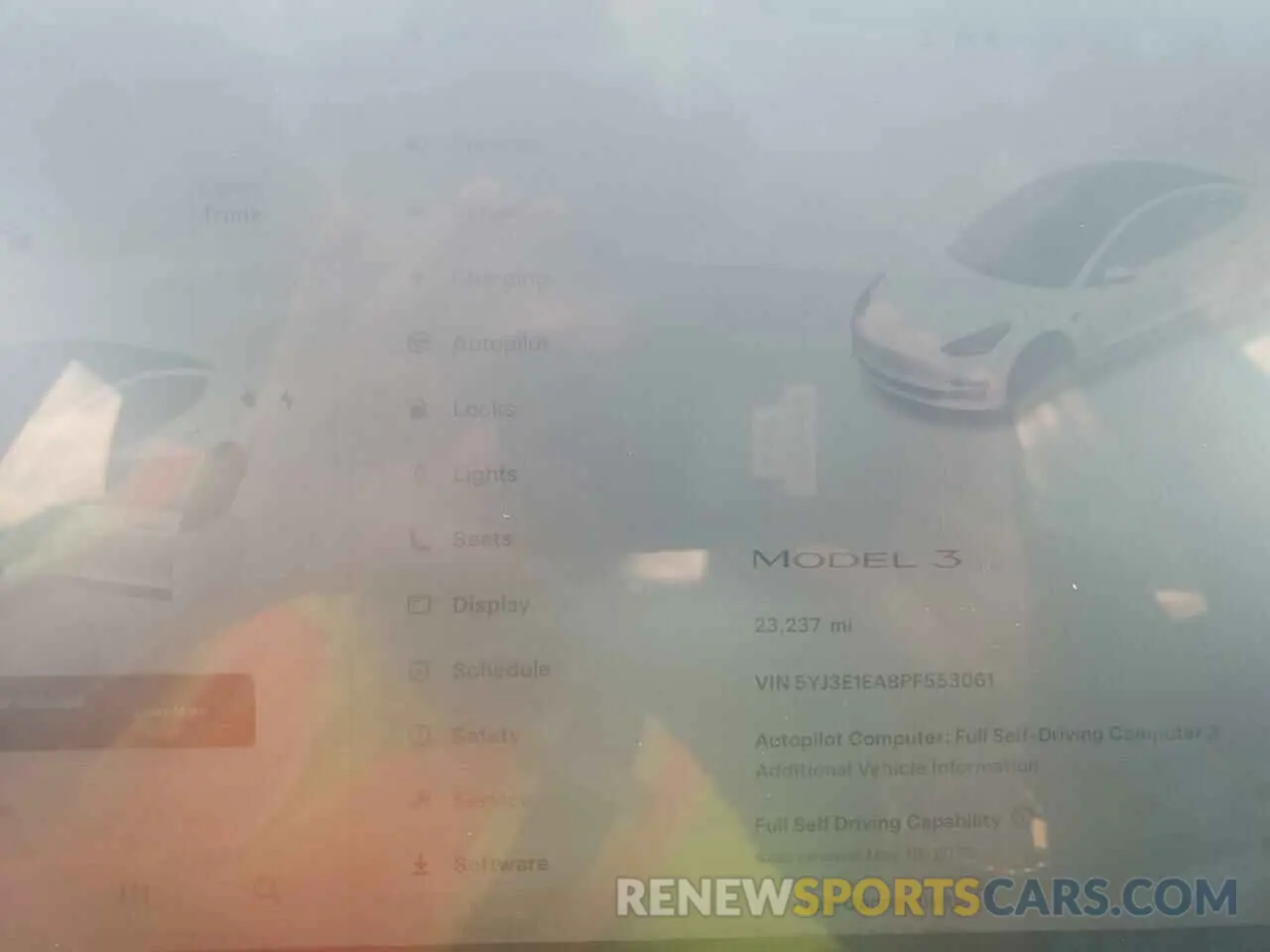 9 Photograph of a damaged car 5YJ3E1EA8PF553061 TESLA MODEL 3 2023